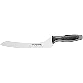V-Lo V163-9SC-PCP 9" Scalloped Offset Sandwich Knife with Soft Handle | Dexsteel High-Carbon Stainless Steel, Slip-Resistant V-Lo Handle, NSF Certified, Ideal For Bakeries, Delis And Foodservice