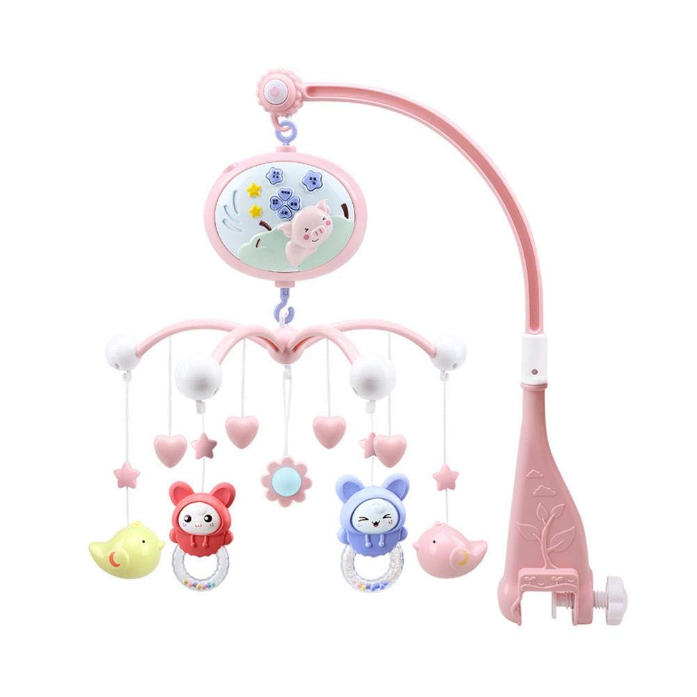 Lits Cages Mobilier Napravi Rs Tackjoke Nouveau Nee Cloche De Lit Telecommande Mobile Musical Pour Lit De Bebe Avec Projecteur Et Lumieres Bebe Jouet 3 6 12 Mois Bebe Musique Rotatif Hochet Chevet Cloche B Eacu