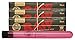RAW Black Natural Unrefined King Size Slim Rolling Papers (3 Packs) with Rolling Paper Depot XL Kewl Tube