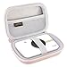 Canboc Carrying Case for Kodak Step/Kodak Step Slim Instant Mobile Photo Mini Printer, Mesh Pocket fits Photo Paper and USB Cable, Rose Gold (Case Only)