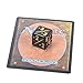 Premium MTG -1/-1 Counter Dice D6 - Pack of 6 - Amonkhet Edition Black and Gold - Hedral - Magic: The Gathering TCG CCG Wither Infect