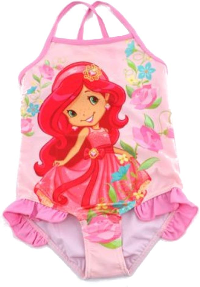 Strawberry Shortcake Children's/Girls' Swimming Costume Pink