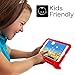 Fintie iPad Mini 4 Case - Kiddie Series Light Weight Shock Proof Convertible Handle Stand Cover Kids Friendly for Apple iPad Mini 4 (2015 Release), Red
