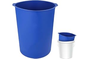 5 Gallon Bucket Liner, Reusable Rubber Bucket Liners with Measuring Scale On The Inner Wall Silicone Bucket Liner for Thin Mo