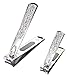 KOODER Nail Clippers Contain Fingernail and Toenail,with Nail File! Stylish, Beautiful,precise Cutting,durable and Highly Practical! Easy to Carry! Suitable to Men,women,baby and Thick Nails!