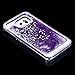 Urberry Galaxy S7 Case, Floating Bling Glitter Sparkle Case for Samsung Galaxy S7 with a Screen Protector (Purple)