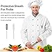 Meat thermometer -Digital food cooking thermometer Instant read thermometer Candy thermometer Kitchen barbecue thermometer for Meat Food Cooking Candy Kitchen Barbecue (white) (white)