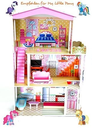 Best For Kids Puppenhaus Kesja Aus Holz Mdf Wooden Doll Haus Mit