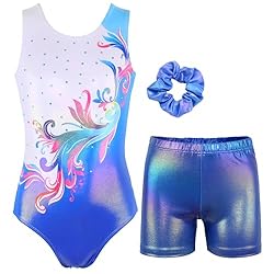 MODAFANS Gymnastics Leotards for Girls with Shorts