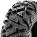SunF A033 Power.I 25x8-12 ATV UTV Tire All-Terrain Off-Road, 6 Ply Tubeless