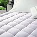 EASELAND Twin XL Mattress Pad Pillow Top Quilted Fitted Mattress Cover/ Protector Extra Long Cotton Top 8-21