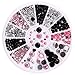 DDLBiz 3D Acrylic Nail Art Tips Decoration Flat Back Glitter Rhinestones Pearls Beads