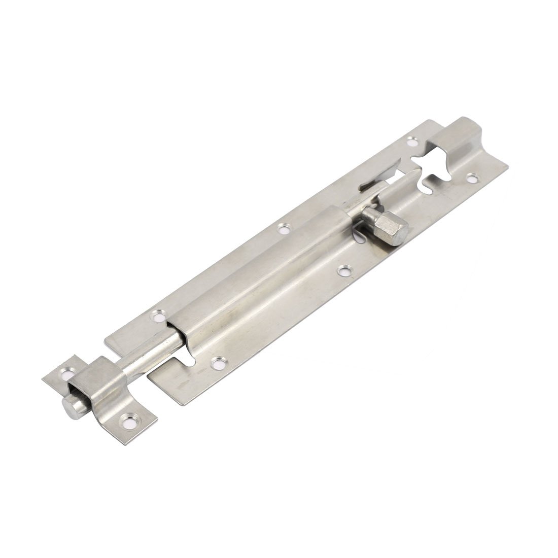 sourcingmap Cabinet Door 6 Inches Length Stainlsess Steel Slide Latch Barrel Bolt Lock