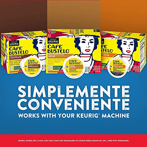 Café Bustelo Café con Dulce de Leche Flavored Espresso Style Coffee, 10