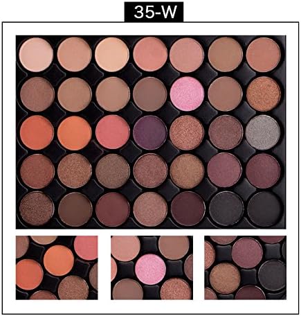 35 Colors FLOSSY SUNFLOWER Eyeshadow Palette Makeup Set Maquiagem Cosmetics Beauty Earth Shimmer Color Eyeshadow Palette Style 2
