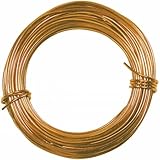 Aluminum Craft Wire 18 Gauge 39 Feet GOLD 42621 by Minor Details