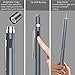 MoKo Universal Active Stylus, 2 in 1 High Precision Sensitivity 1.5mm Capacitive Pen, Metal Stylus Pen for Touch Screen Devices Smartphones & Tablets(iPad, iPhone X/8/8 Plus, Samsung etc.)- Space Gray