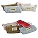 Pastorable Canvas Pen Pencil Stationery Pouch Bag Case,set of 4
