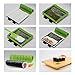 WesuCo Sushi Roll Making Kit with Sushi Rolling Mat, Stand for Mat, Rice Spatula, Soy Sauce Dishes , Clamp for a Sheet of Nori