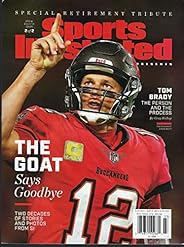 Sports Illustrated MAGAZINE 2022 Special Retirement Tribute Tampa Bay Buccaneers Tom Brady GOAT says Goodbye N