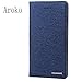 iPhone 7 Plus / iPhone 8 Plus Case, Aroko Card Holder Stand Leather Wallet Case - Silk Flip Cover for 5.5" iPhone 7 Plus case (iphone7Plus/8Plus 5.5inch, DeepBlue)