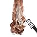 Maydear Temporary Hair Chalk Comb - Non Toxic Hair Color Comb and Safe for Kids - White