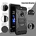Venoro Compatible with ZTE Blade Z Max Case, ZTE ZMax Pro 2 Case, ZTE Sequoia Case, Shockproof Protection Case Cover with Belt Swivel Clip and Kickstand Compatible with ZTE Z982 (Black)