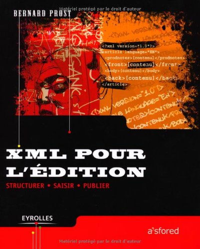 XML pour l'édition