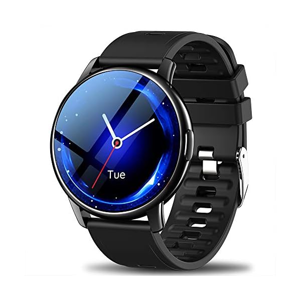 LEMFO Smart Watch For Men, Full Touch Screen With 24 Sports Modes Smartwatch, Heart Rate Monitor Blood Pressure Sleep…