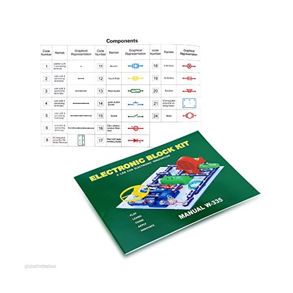 VFENG-335-Circuit-Kits-for-Kids-Circuit-Experiment-Kits-Science-Kits-Electric-Circuit-Kits-With-31-Snap-parts-Educational-Science-Kit-Toy-Boys-Girls VFENG 335 Circuit Kits for Kids Circuit Experiment Kits Science Kits Electric Circuit Kits With 31 Snap parts…