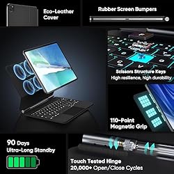doqo iPad Pro 11 inch/iPad Air 4/5th gen case with