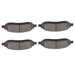 cciyu D1068 Rear Semi-Metallic Disc Brake Pads Kit