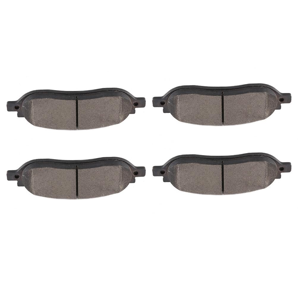 cciyu D1068 Rear Semi-Metallic Disc Brake Pads Kit