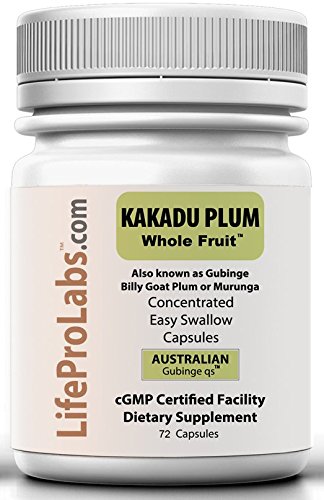 Kakadu Superfood Extract 100%, Extreme Vit C, Antioxidant, Anti-inflammatory, Anti-microbial and Anti-fungal Phyto Compounds, Easy Swallow Capsules, Featured In New Scientist
