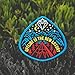 Asilda Store Offline is The New Luxury Patch | Iron on or Sew On Embroidered Patch Badge | Travel + Nature + Outdoors + Adventure | Vintage Vibe | Great on Backpacks and Clothing