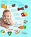 Little Toader Teething Toys - Soft Silicone Food Shaped BPA Free Teethers (Pizza)