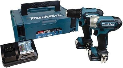 Makita CLX224AJ 12V CXT 2 Piece Kit 2x2.0Ah Batteries Charger Makpac