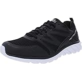 Fila Womens Memory Cryptonic 7 Performance Running Shoes Black 9.5 Medium (B M)