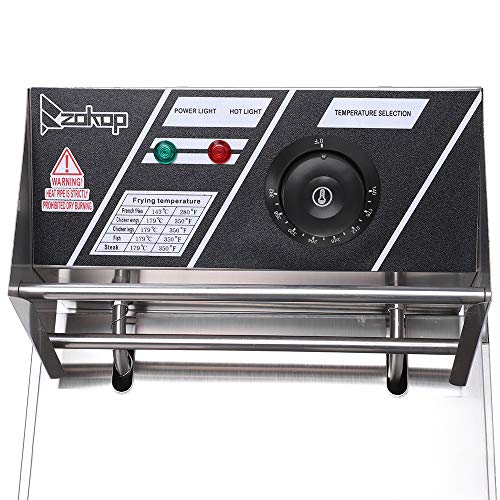 Heavy Duty Deep Fryer Stainless Steel Large Electric Fryers with