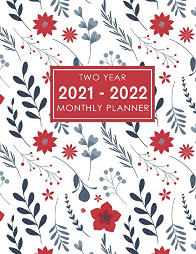 2021-2022 Two Year Planner: 2 Year Calendar 2021-2022 Monthly Planner | 24 Months Agenda Planner with Holidays | Personal Appointment Planner 8.5x11, ... Jan 2021 to Dec 2022 (Cheeky Little Planners)