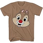 Animation Shops Chip 'N Dale Chipmunk Face Costume T-Shirt
