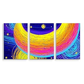 3 Panel Quiet Dream Pictures Home Wall for...