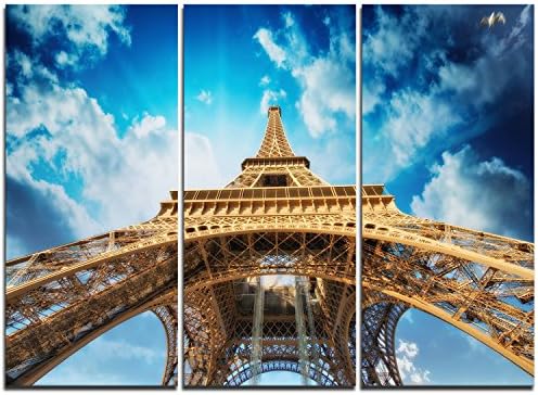 تصميم الفنية الجميلة المطبوعة القماشية View Of Paris المدينة مرسوم