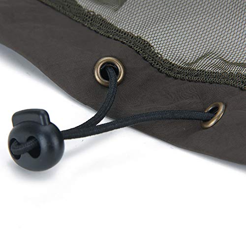 Netz-mesh-Schutz Sonnenhut Angelmütze Männer Frauen Sommer Atmungsaktiv Fischerhut D 1 Pc – Bild 3