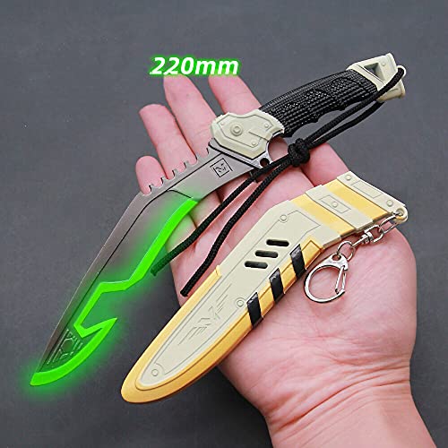 APEX Legends Bangalore Heirloom Metal Cold Steel Neon Green Action