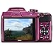 Nikon COOLPIX B500 16MP 40x Optical Zoom Digital Camera w/Wi-Fi (Plum) - (Renewed)