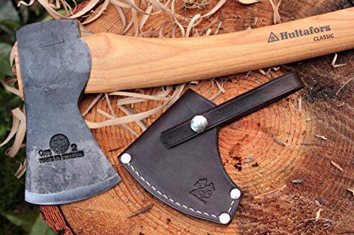 Handmade Leather Axe Sheath For Husqvarna 26" Curved Handle Multipurpose Axe - USA Made (Spokane, WA)