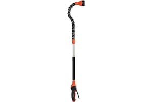 Black & Decker BD2142 Lightweight Snake Watering Wand with 9-Pattern Spray Head