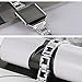 bayite Metal Bands with Frame Compatible Fitbit Blaze Rhinestone Bling Replacement Accessory Bracelet Women, Silver
