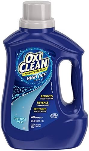 OxiClean HD Sparkling Fresh Scent Liquid Laundry Detergent, 100.5 fl oz. 4